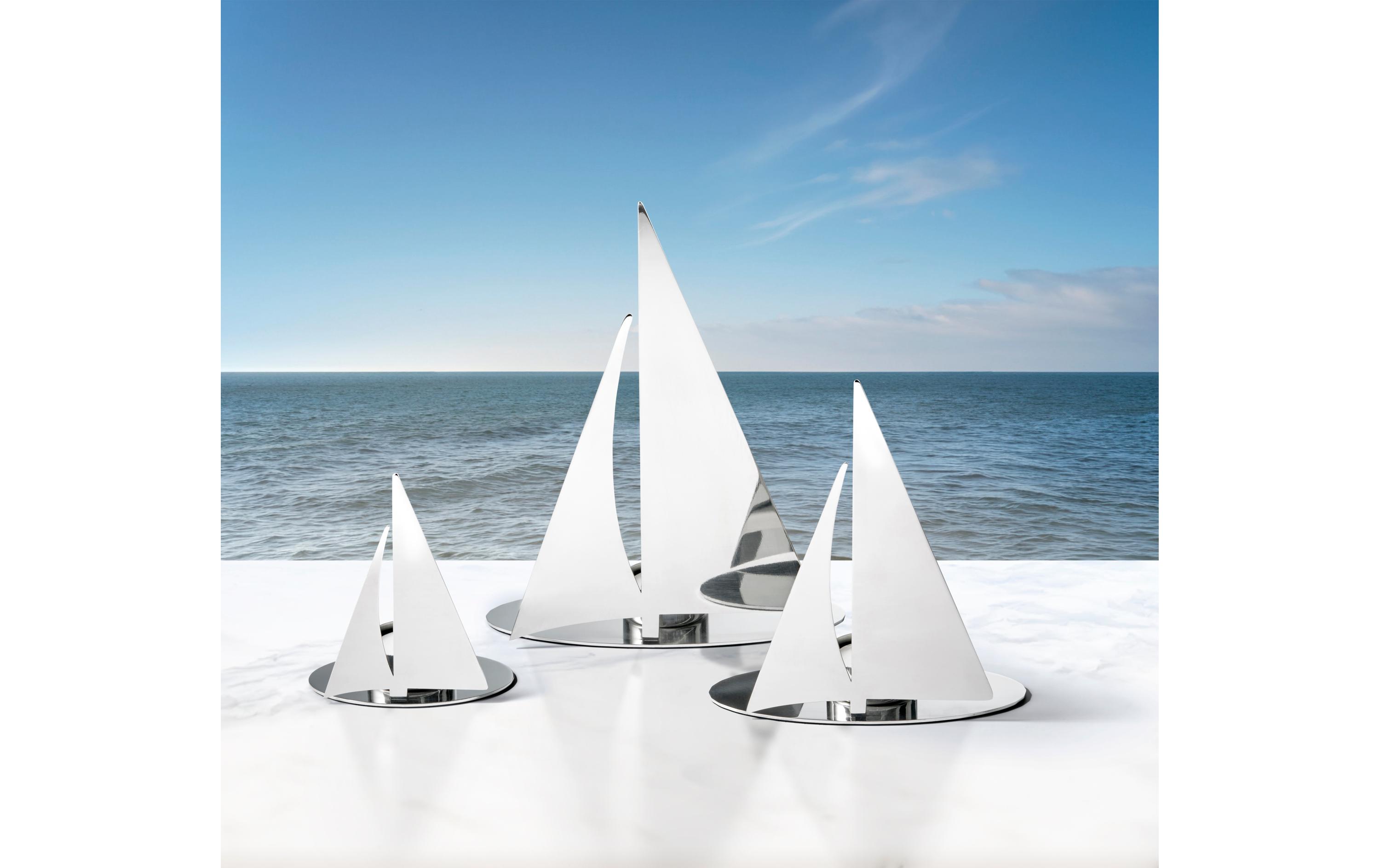 Philippi Windlicht Regatta S, Silber