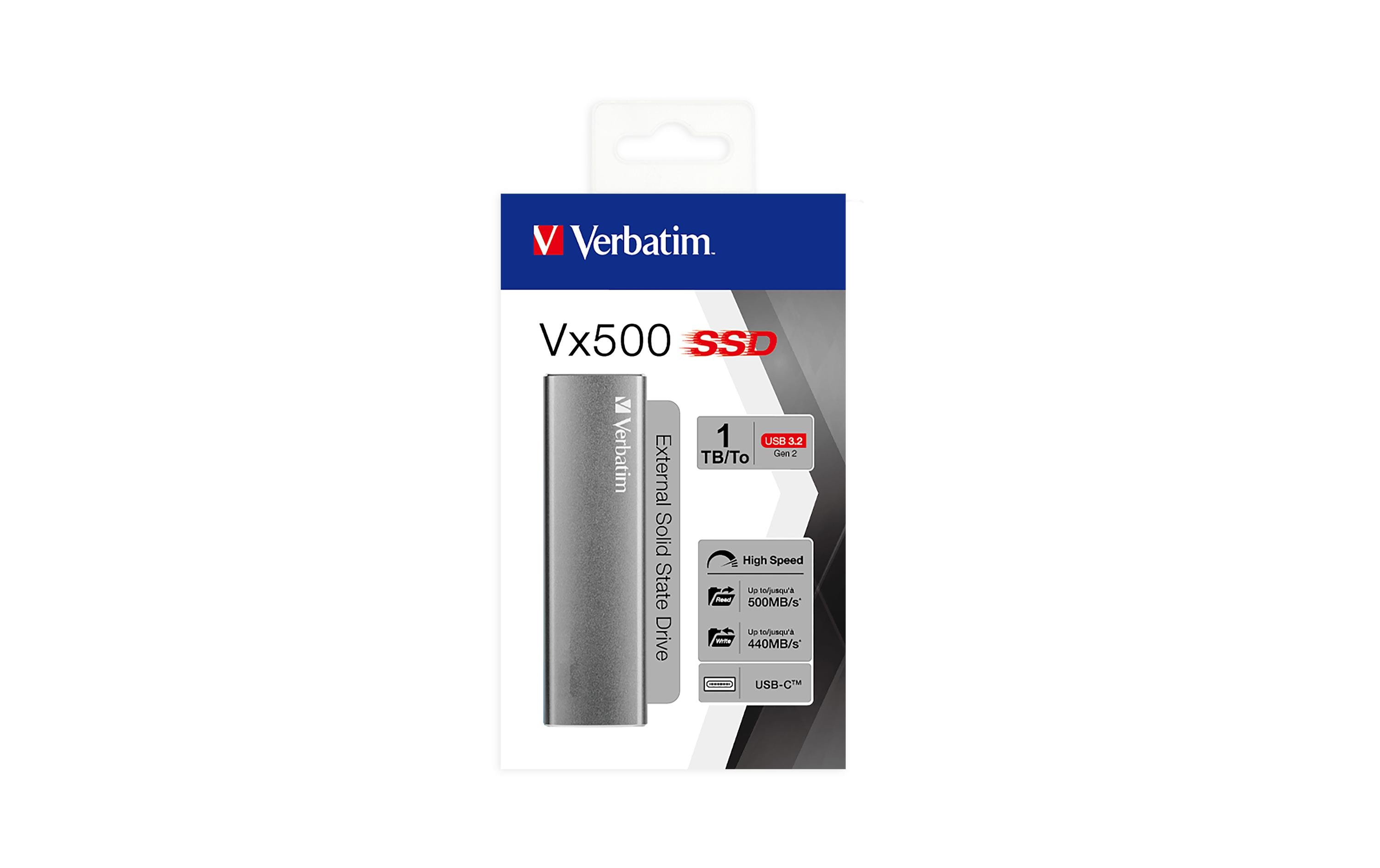 Verbatim Externe SSD VX500 1000 GB