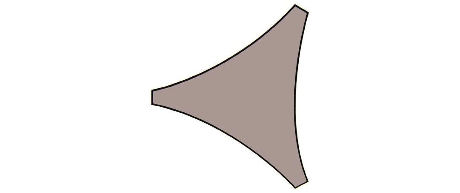 Perel Sonnensegel 360 cm, Dreieck