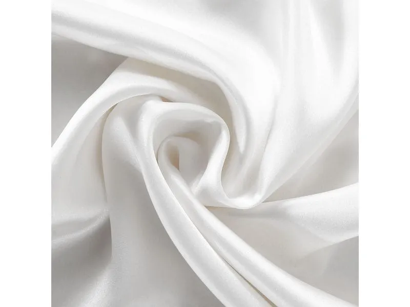 Ailoria Kopfkissenbezug Maulbeerseide 65 x 65 cm weiss