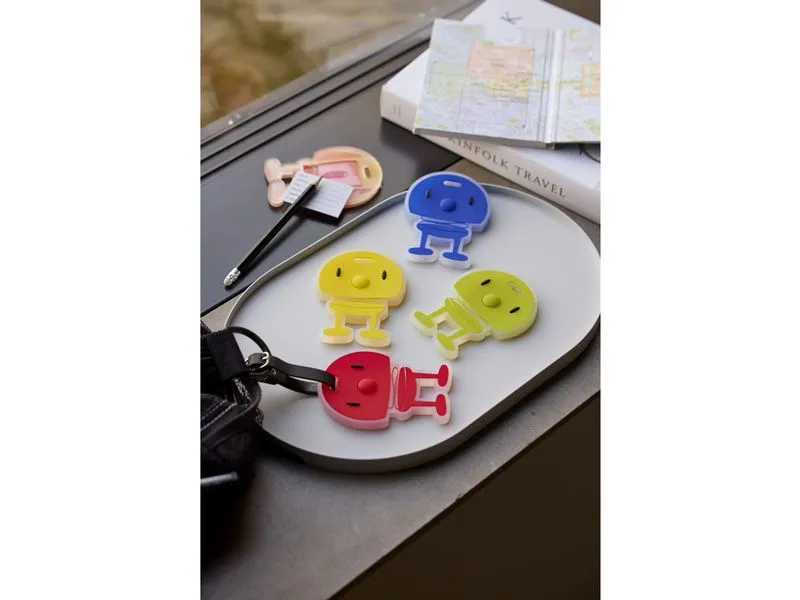 Hoptimist Kofferlabel Grün/Schwarz Hoptimist Kofferlabel Grün/Schwarz