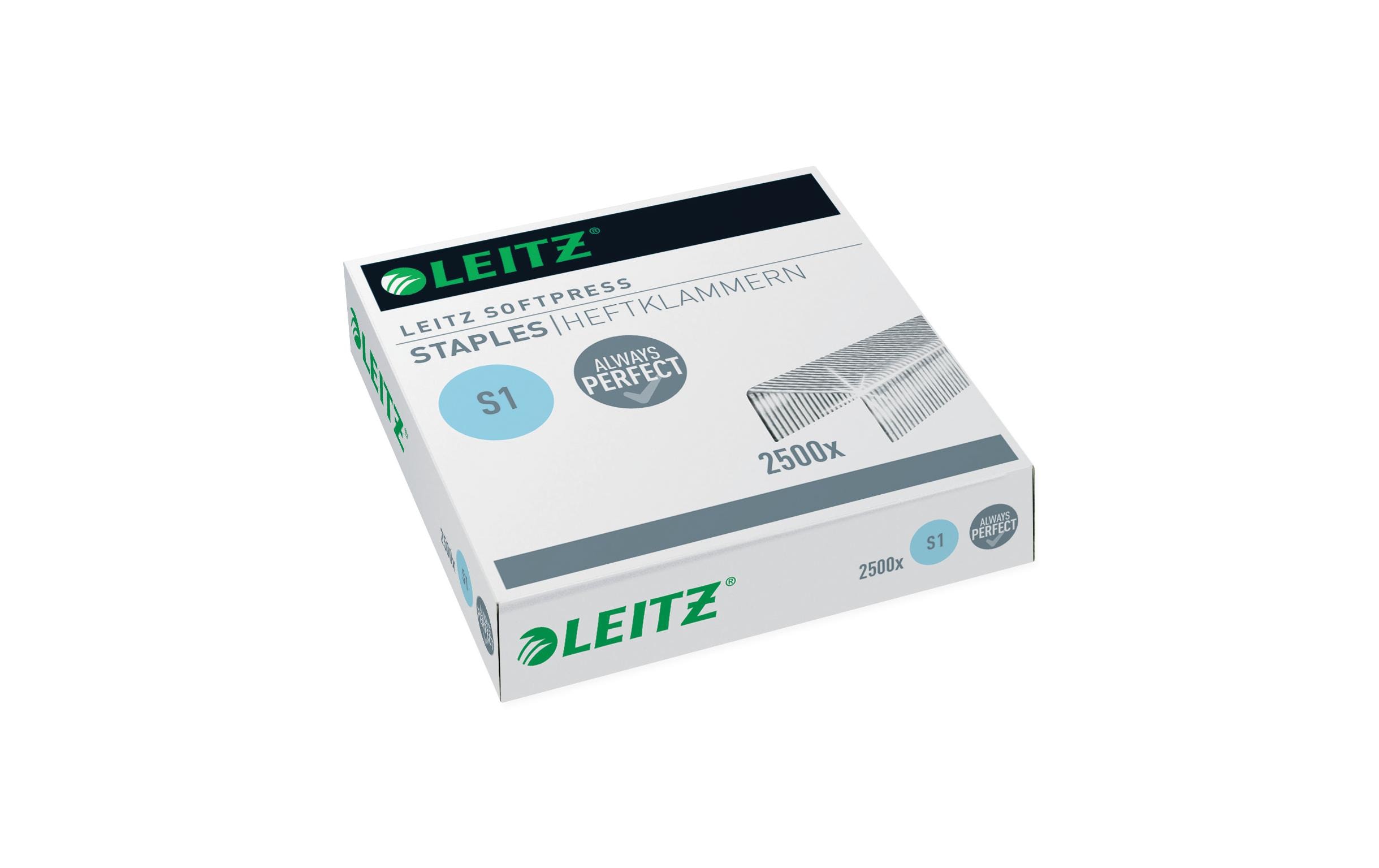 Leitz Heftklammer SoftPress 6 mm, 2500 Stück