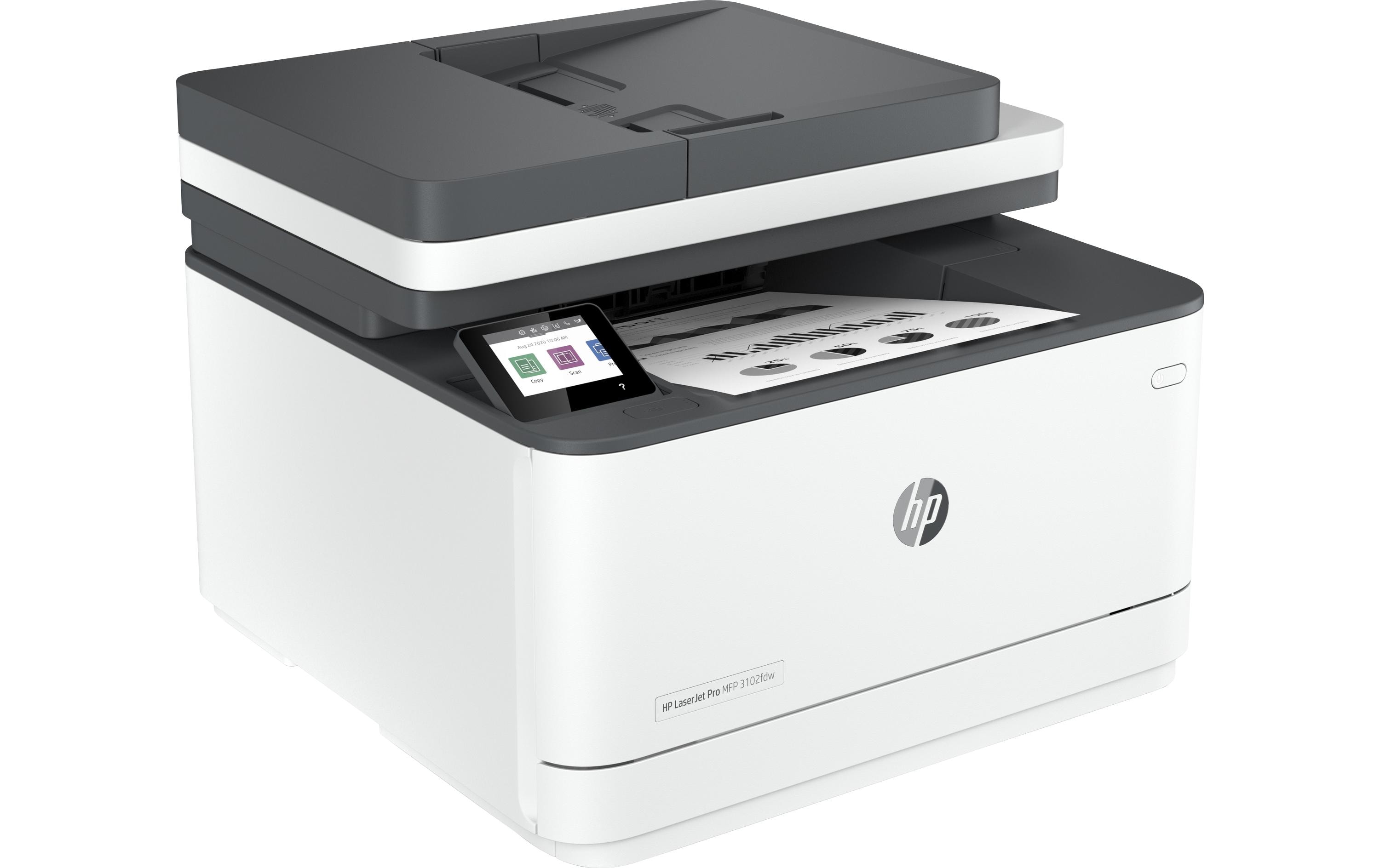 HP Multifunktionsdrucker LaserJet Pro MFP 3102fdw