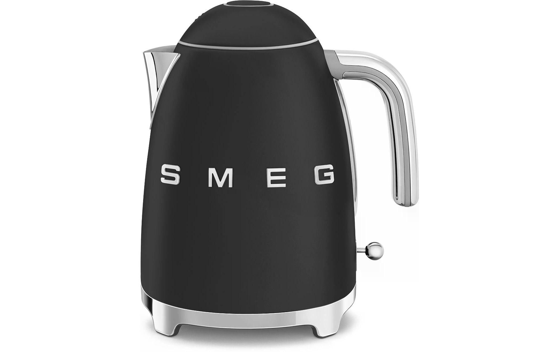 SMEG Wasserkocher 50's Style KLF03BLMEU 1.7 l, Schwarz matt SMEG Wasserkocher 50's Style KLF03BLMEU 1.7 l, Schwarz matt