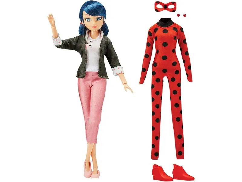 BANDAI Puppe Superhero Secret Marinette 26 cm BANDAI Puppe Superhero Secret Marinette 26 cm