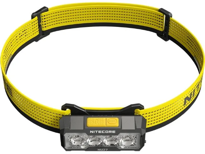 Nitecore Stirnlampe NU27 600 Lumen Gelb/Schwarz