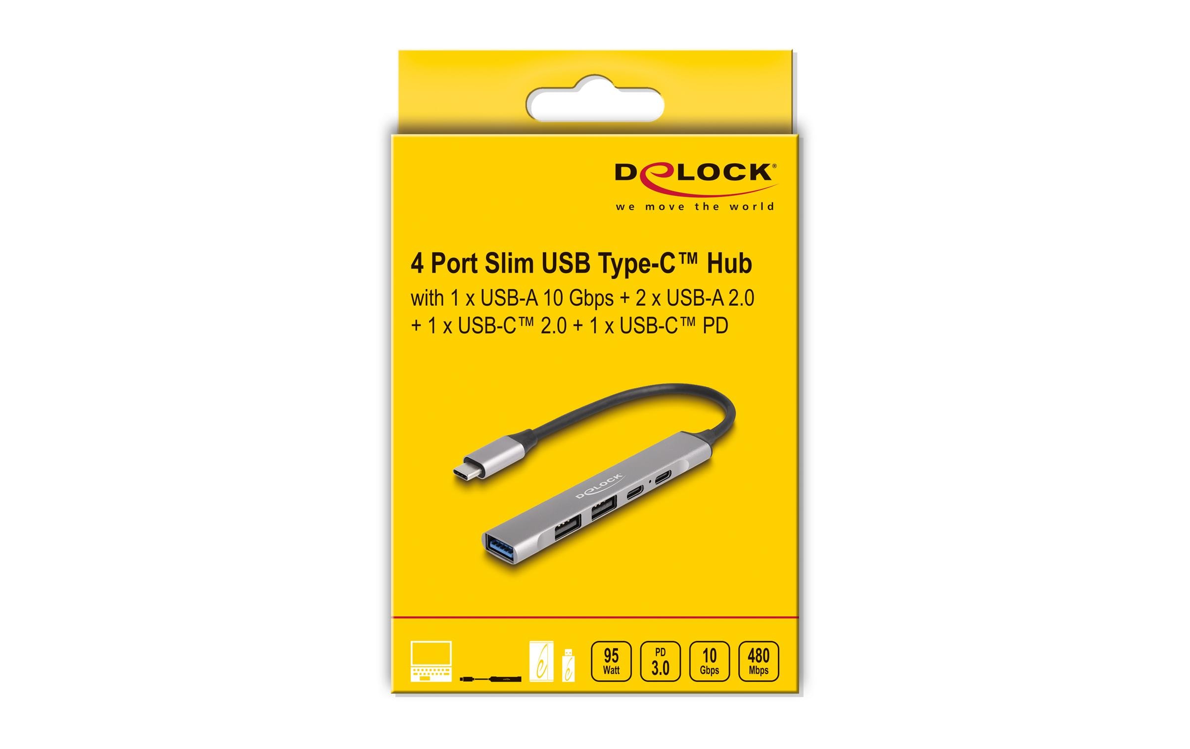 Delock USB-Hub 10 Gbps Delock USB-Hub 10 Gbps