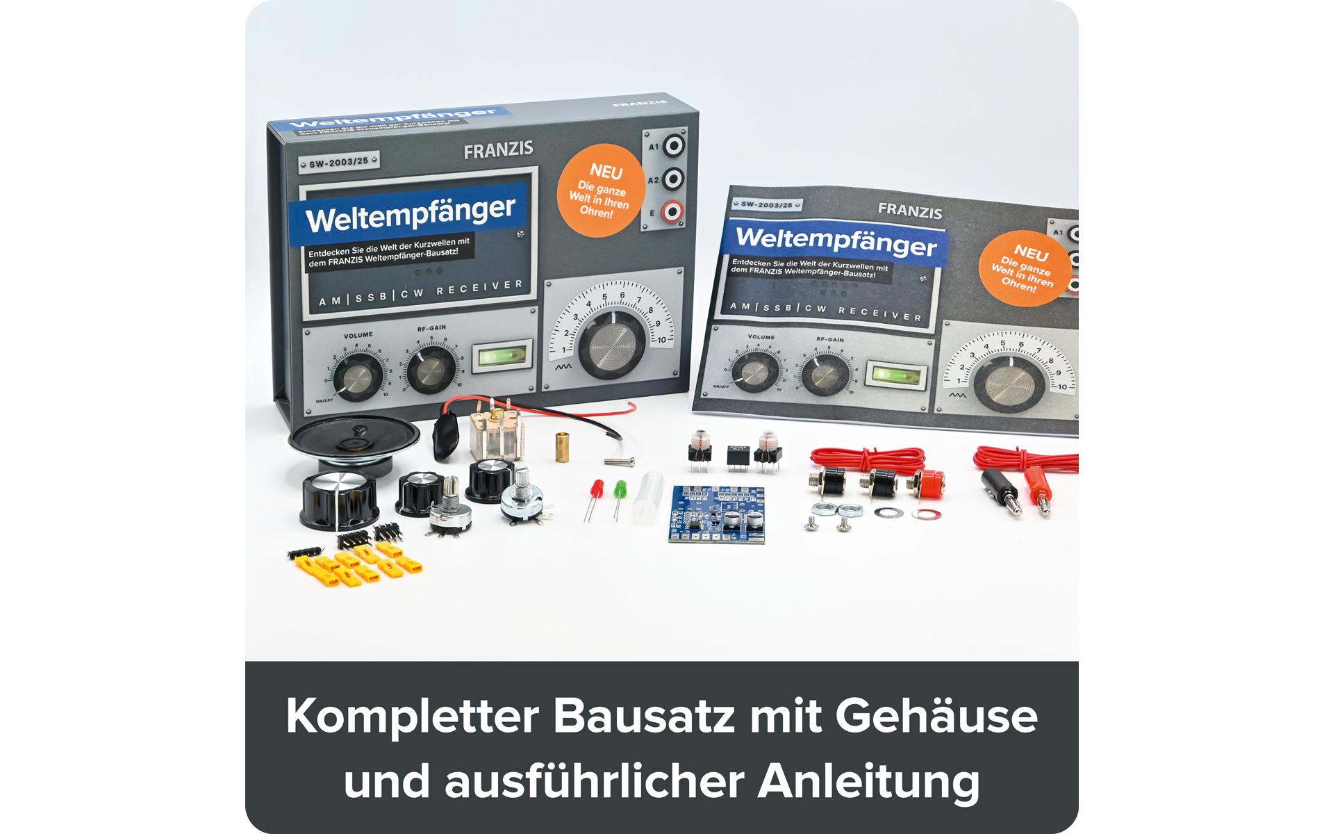 Franzis Bausatz Weltempfänger