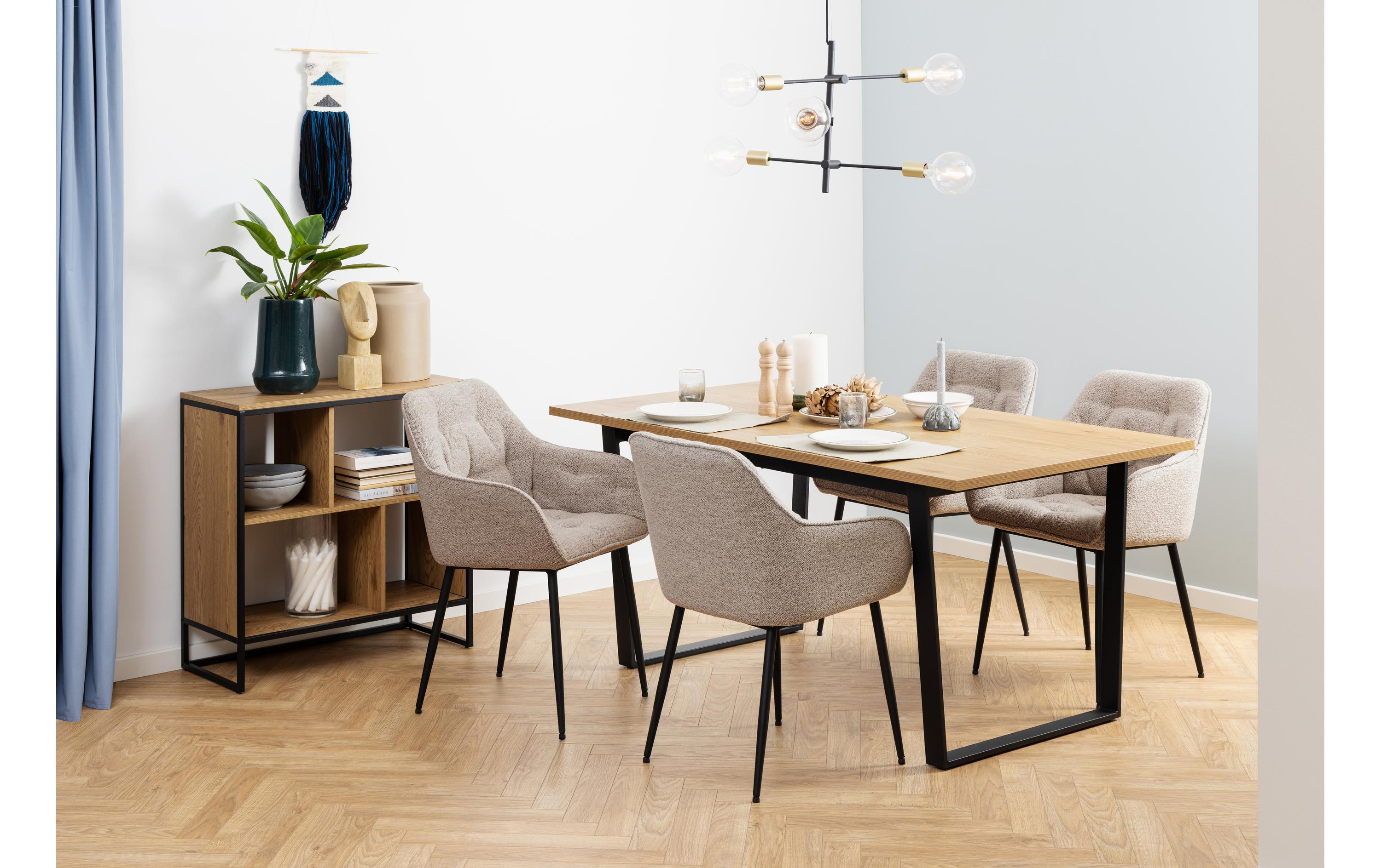 AC Design Stuhl Brooke Monza1, 2 Stück, Beige