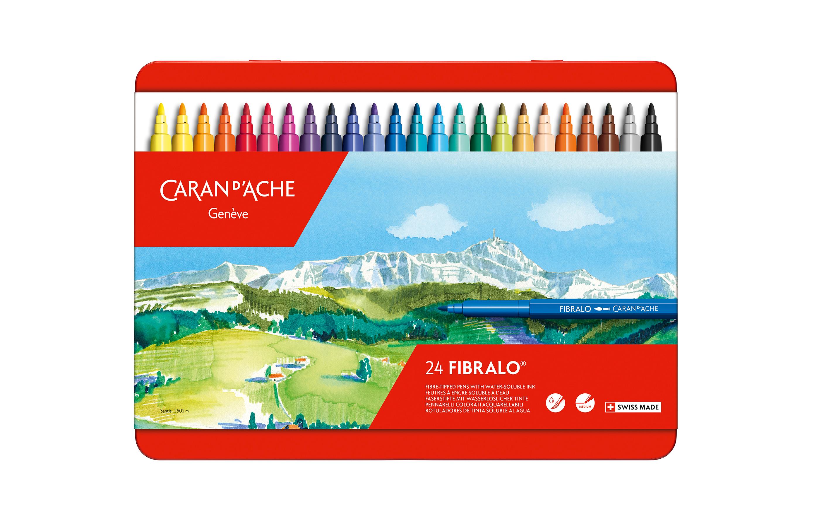 Caran d'Ache Filzstift Fibralo 24 Stück