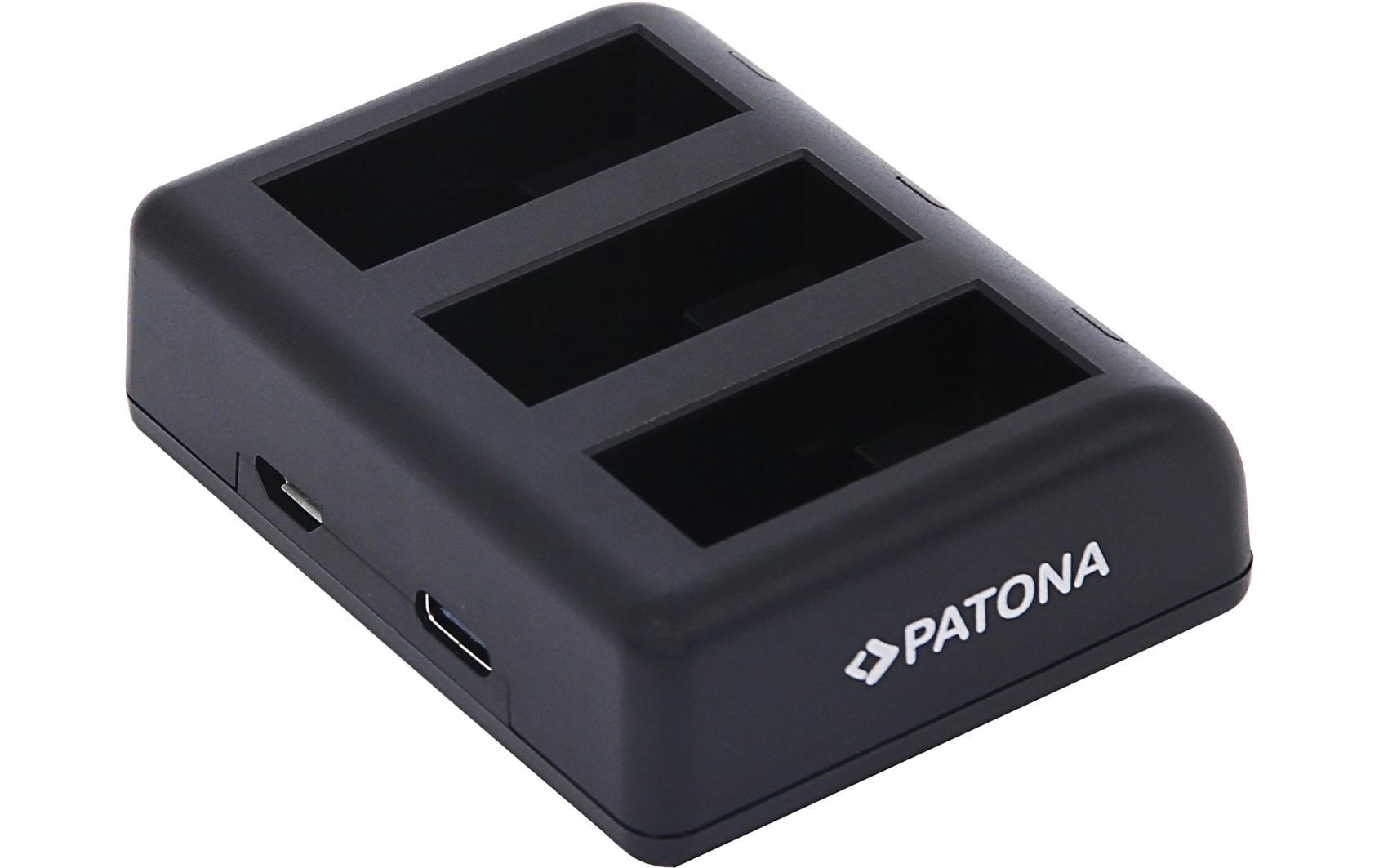 Patona Ladegerät für GoPro Hero 9, Hero 10 und Hero 11