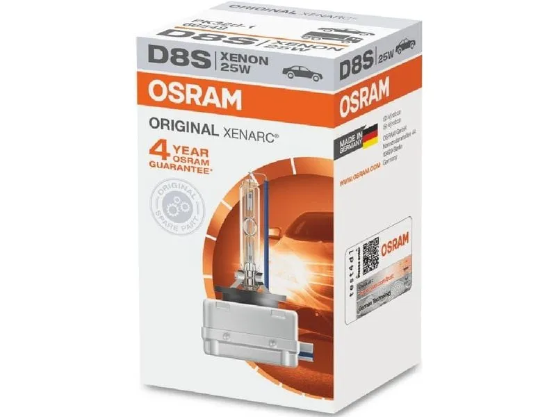 OSRAM Glühlampen D8S XENARC 25W PK32d-1 4500K PKW OSRAM Glühlampen D8S XENARC 25W PK32d-1 4500K PKW