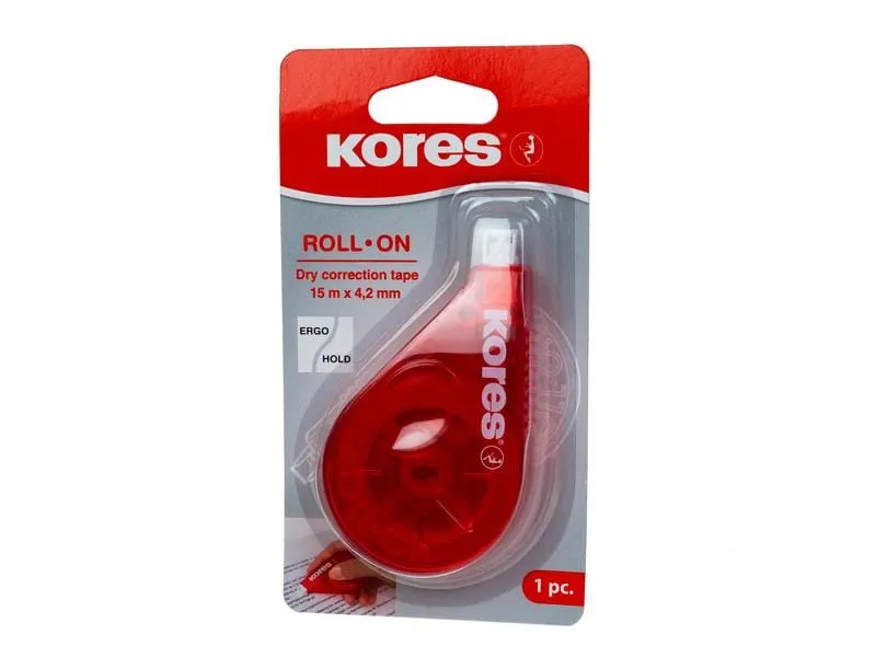 Kores Korrekturroller Roll-On 15 m x 4.2 mm