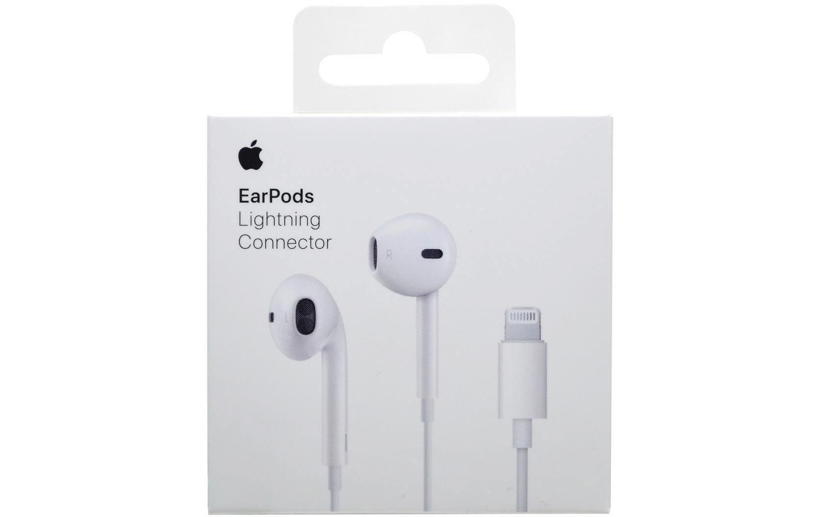 Apple In-Ear-Kopfhörer EarPods Lightning Connector Weiss