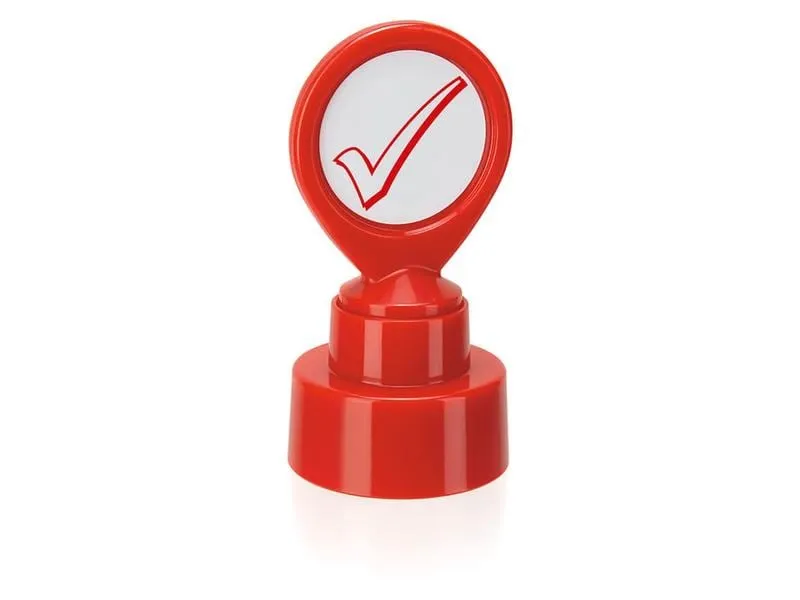 Colop Stempel Motivation Häkchen Symbol, Rot Colop Stempel Motivation Häkchen Symbol, Rot