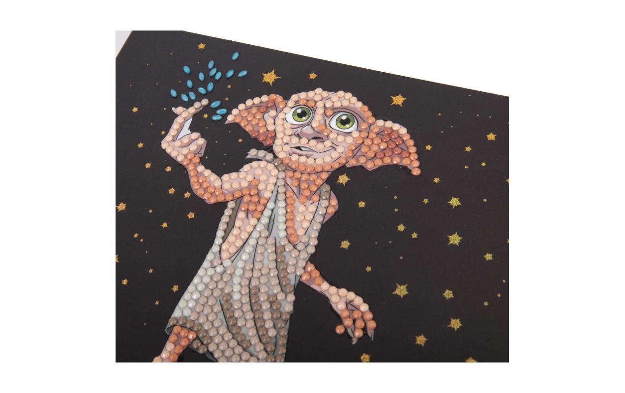 CRAFT Buddy Bastelset Crystal Art Card Dobby der Hauself
