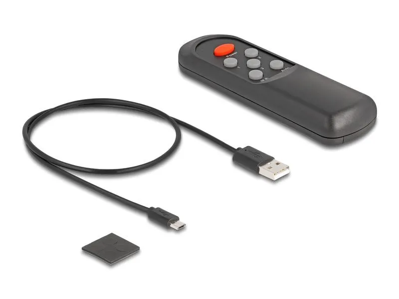 Delock Switcher HDMI 8K 60Hz 4 x HDMI in zu 1 x HDMI out