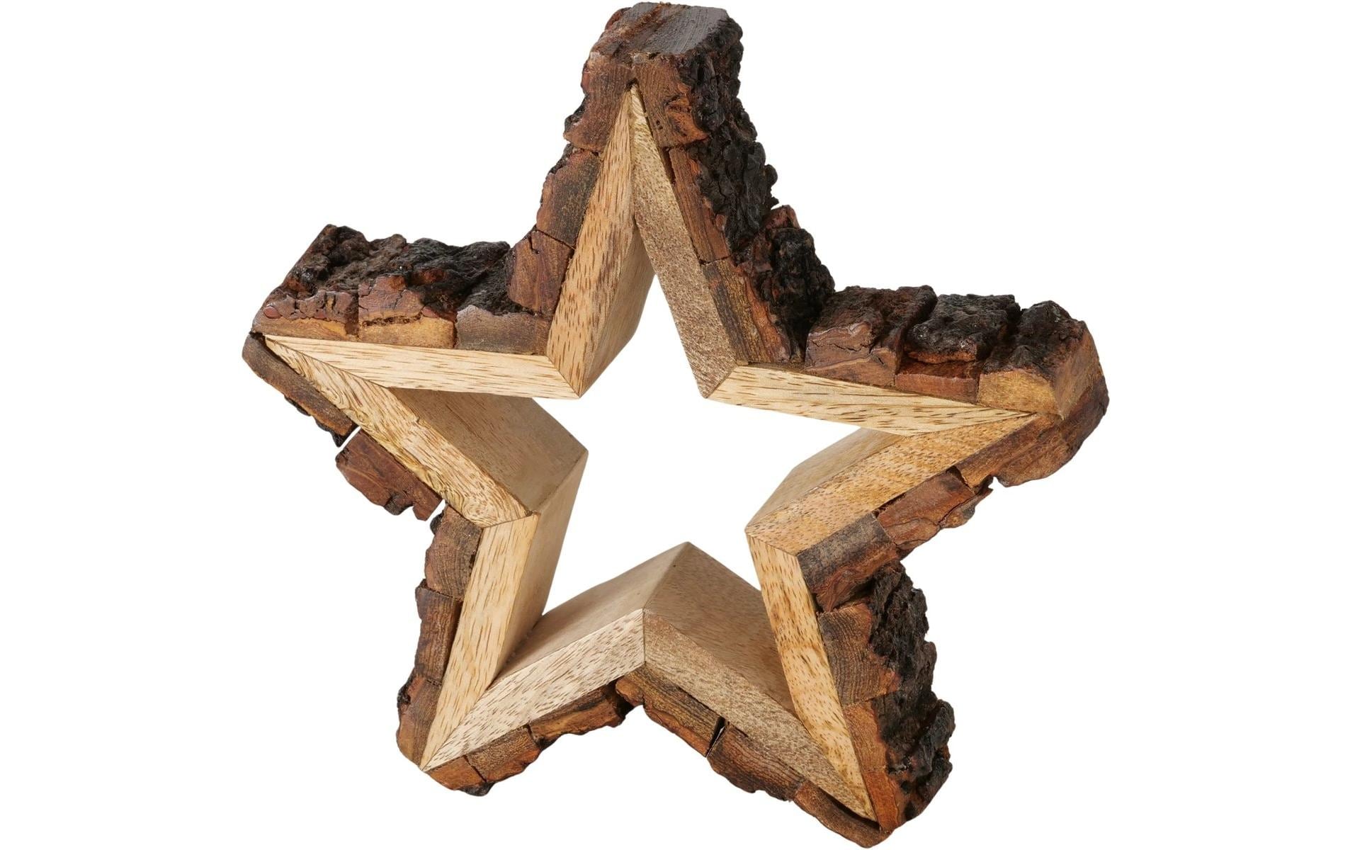 Boltze Aufsteller Stern Barka Mango, 19.5 x 18.5 cm