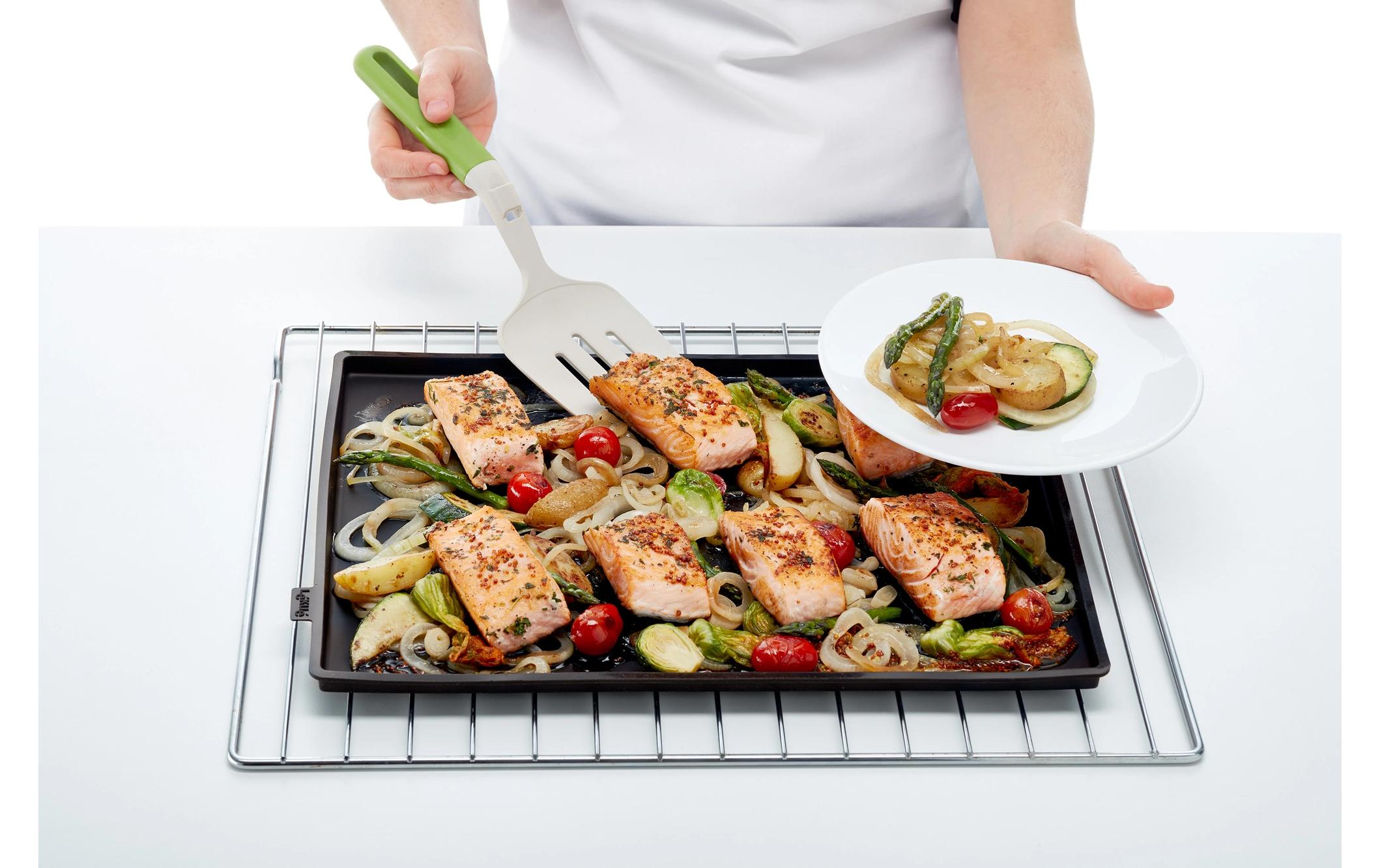 Lékué Backmatte Silikon, Schwarz, 40 x 30 cm