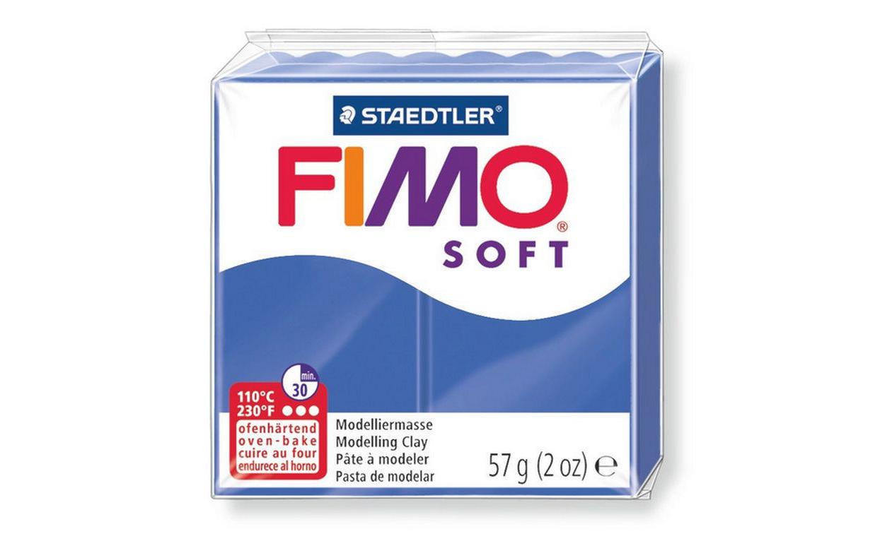 Fimo Modelliermasse Soft Dunkelblau