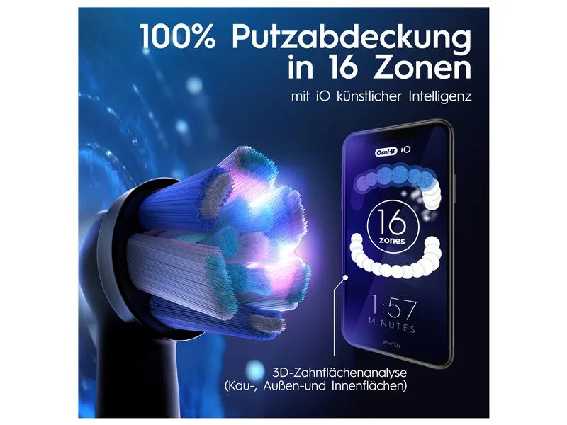 Oral-B Mikrovibrationszahnbürste iO Series 10 Weiss Oral-B Mikrovibrationszahnbürste iO Series 10 Weiss