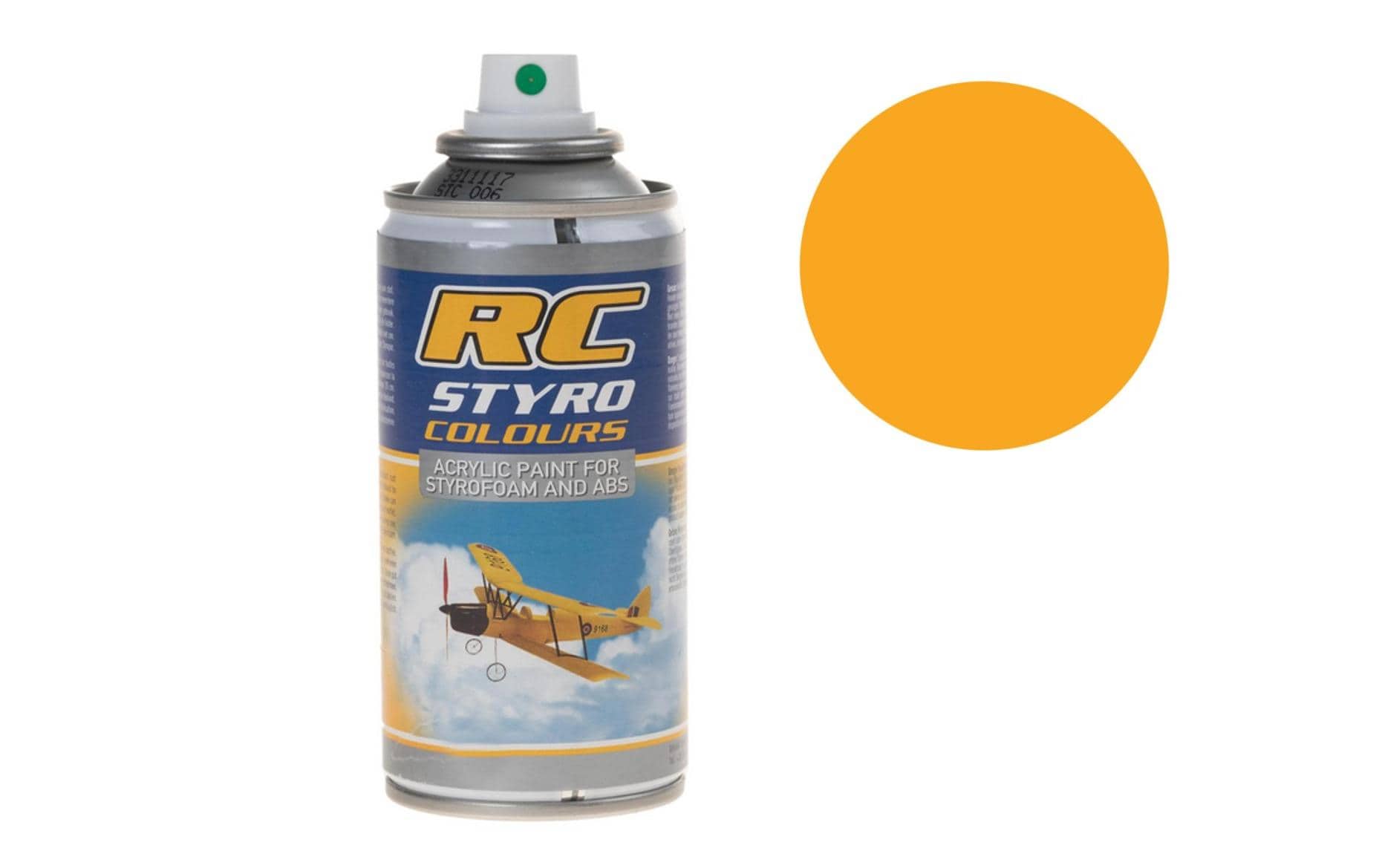 Ghiant Kunststoffspray RC STYRO Gelb 024 150 ml