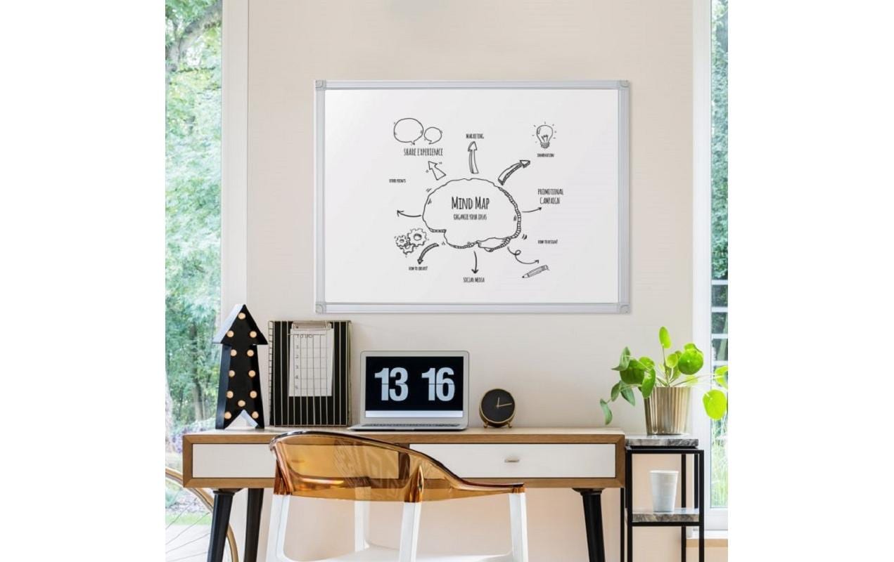 Franken Magnethaftendes Whiteboard X-tra!Line 120 cm x 180 cm, Weiss Franken Magnethaftendes Whiteboard X-tra!Line 120 cm x 180 cm, Weiss