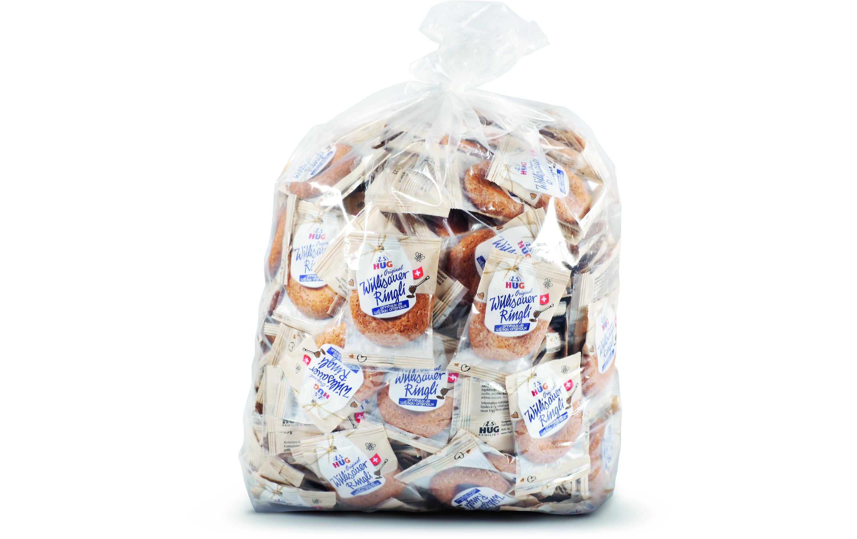 HUG Guetzli Willisauer Ringli Original 250 Stück HUG Guetzli Willisauer Ringli Original 250 Stück