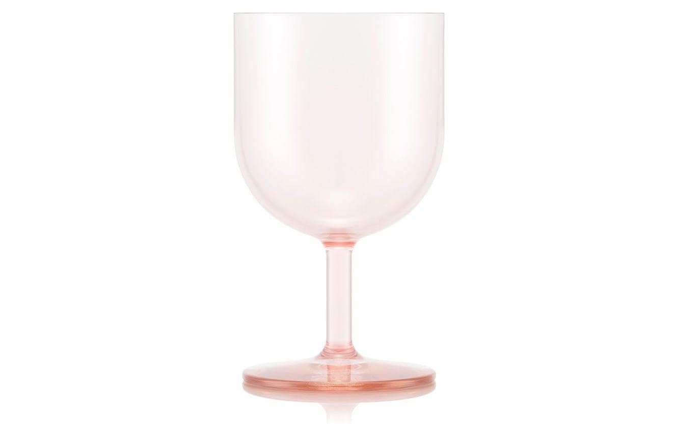 Bodum Outdoor-Weinglas Oktett 250 ml, Rosa, 4 Stück