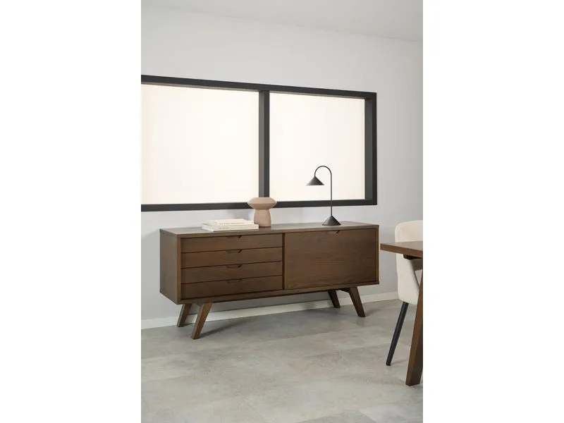 AC Design Sideboard A-Line 160 x 45 x 72 cm, Dunkelbraun AC Design Sideboard A-Line 160 x 45 x 72 cm, Dunkelbraun
