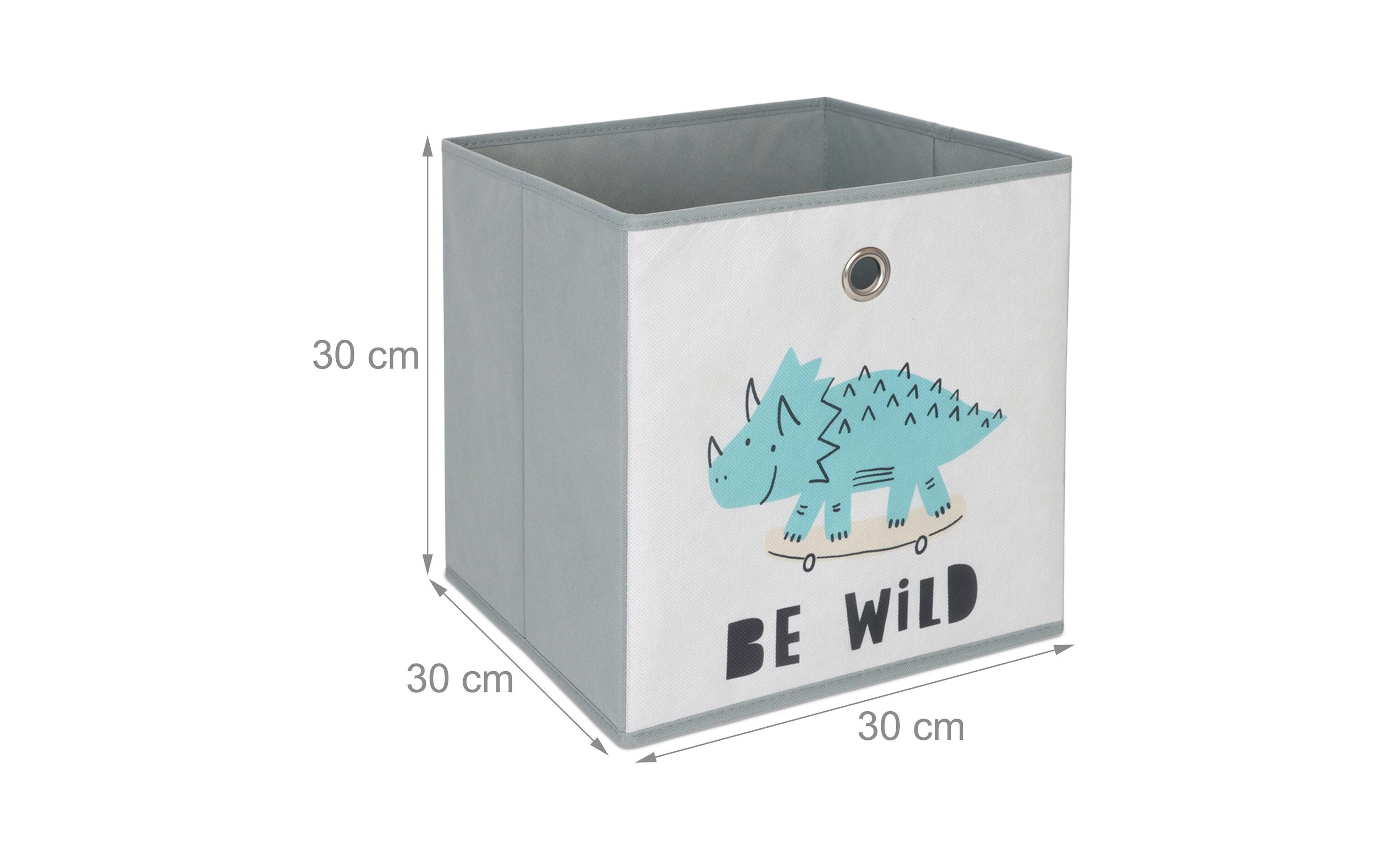 relaxdays Spielzeugbox Dino 3 Stück relaxdays Spielzeugbox Dino 3 Stück