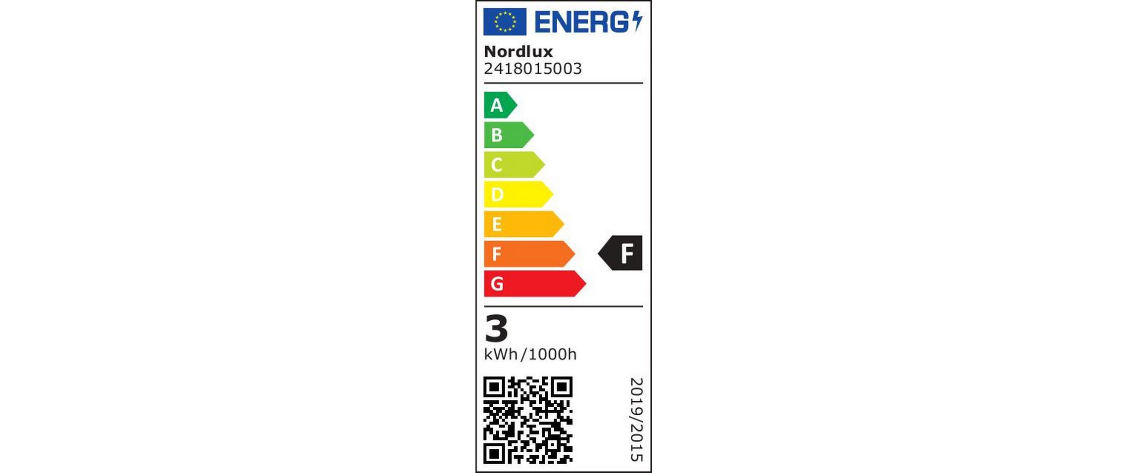 Nordlux Akkuleuchte Ellen To-Go 2.8W, LED, IP44, schwarz