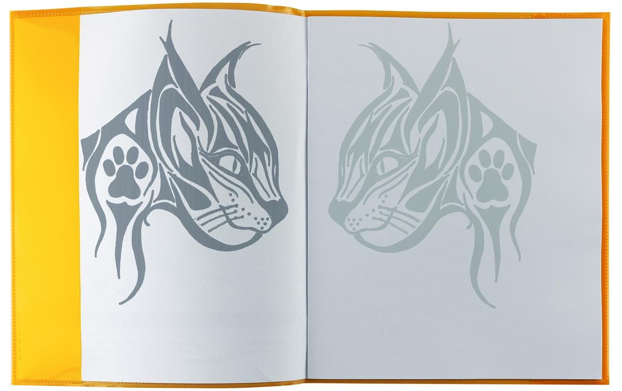 HERMA Einbandfolie Plus quart hoch Orange