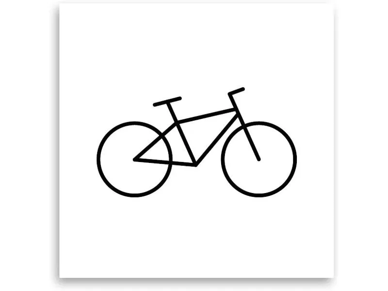 minink Tattoo Fahrrad Grösse: S (3.5 cm x 1.9 cm) minink Tattoo Fahrrad Grösse: S (3.5 cm x 1.9 cm)