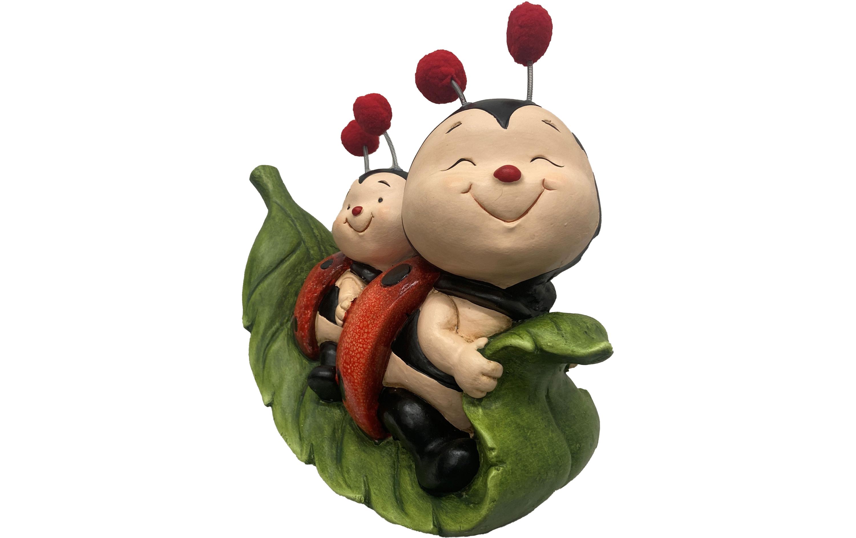 Dameco Dekofigur zwei Marienkäfer 19 x 38.8 x 29.5 cm