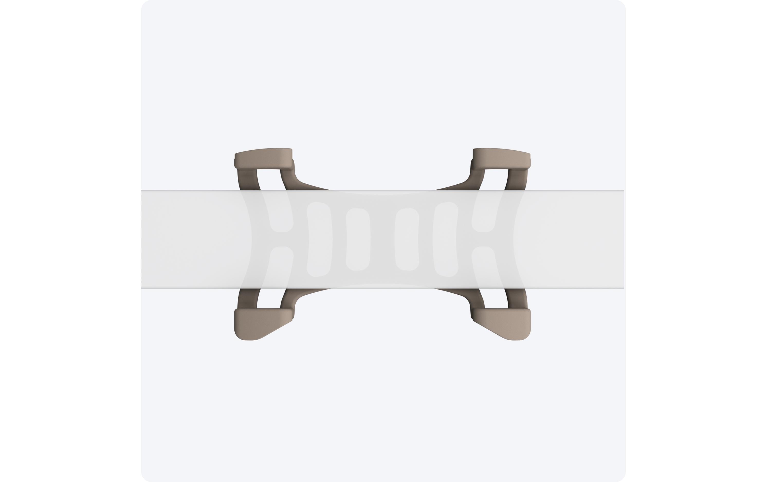 tractive GPS-Tracker Dog 6 Klammern braun 2 Stück