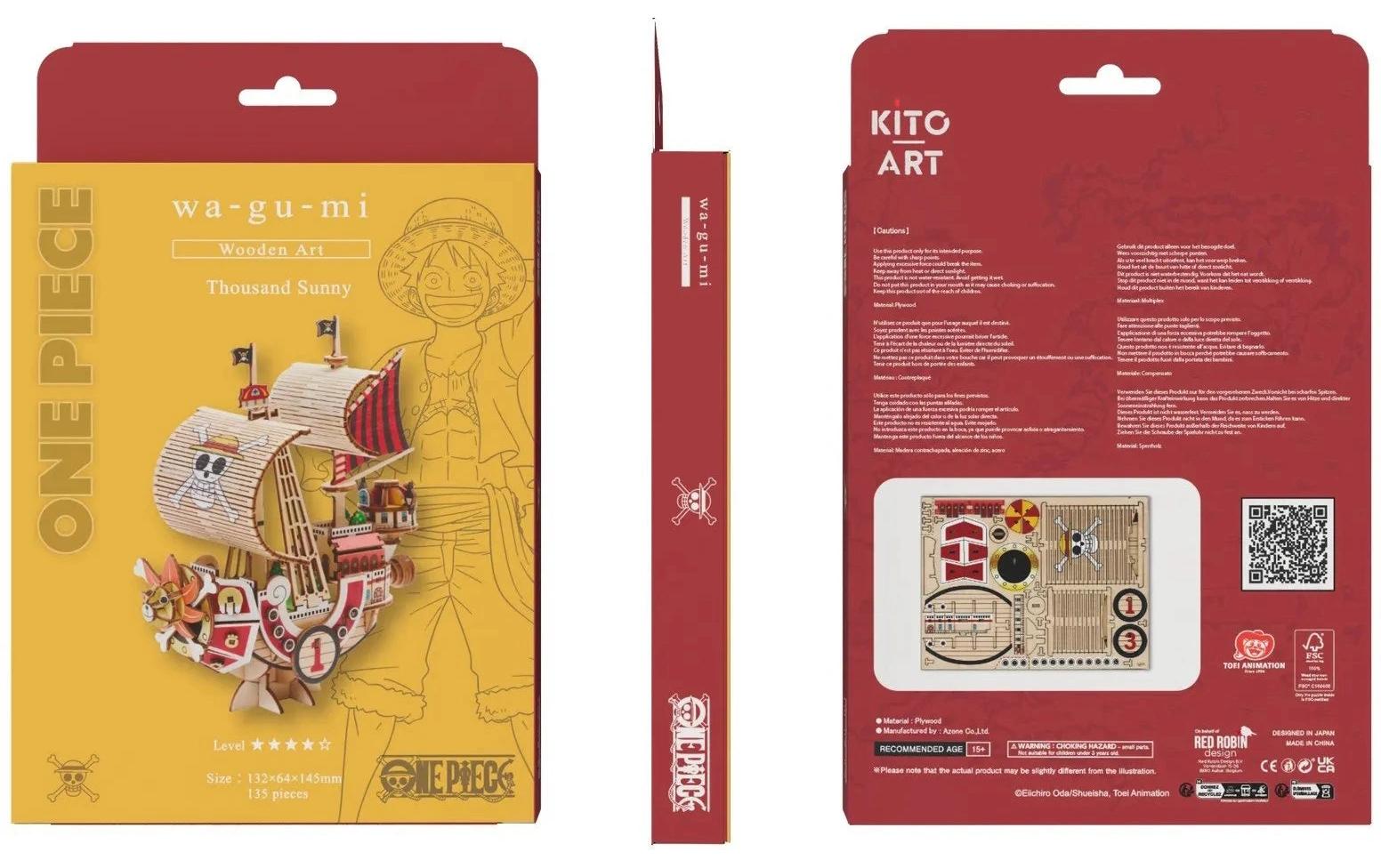 Giiker Bausatz Thousand Sunny 135 Teile