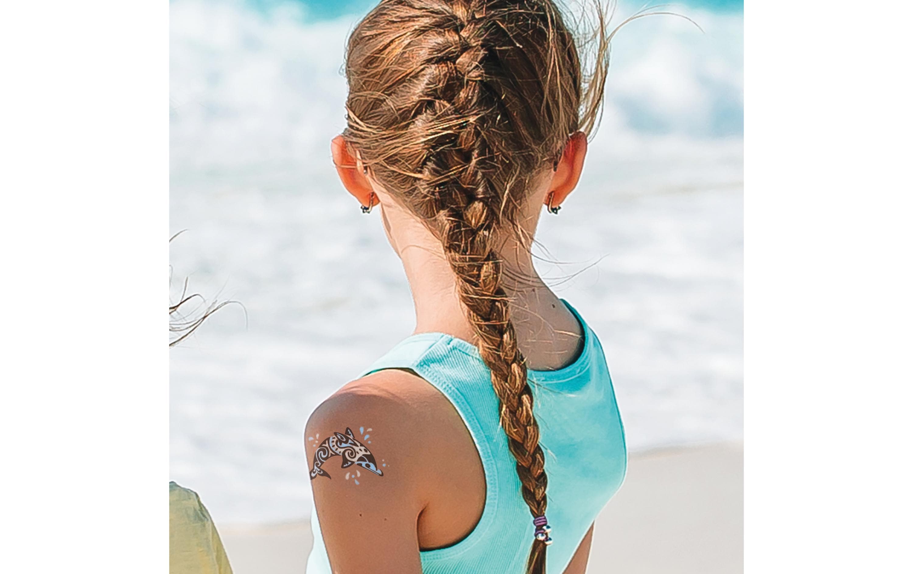 LaDot Tattoostempel Delphin Medium