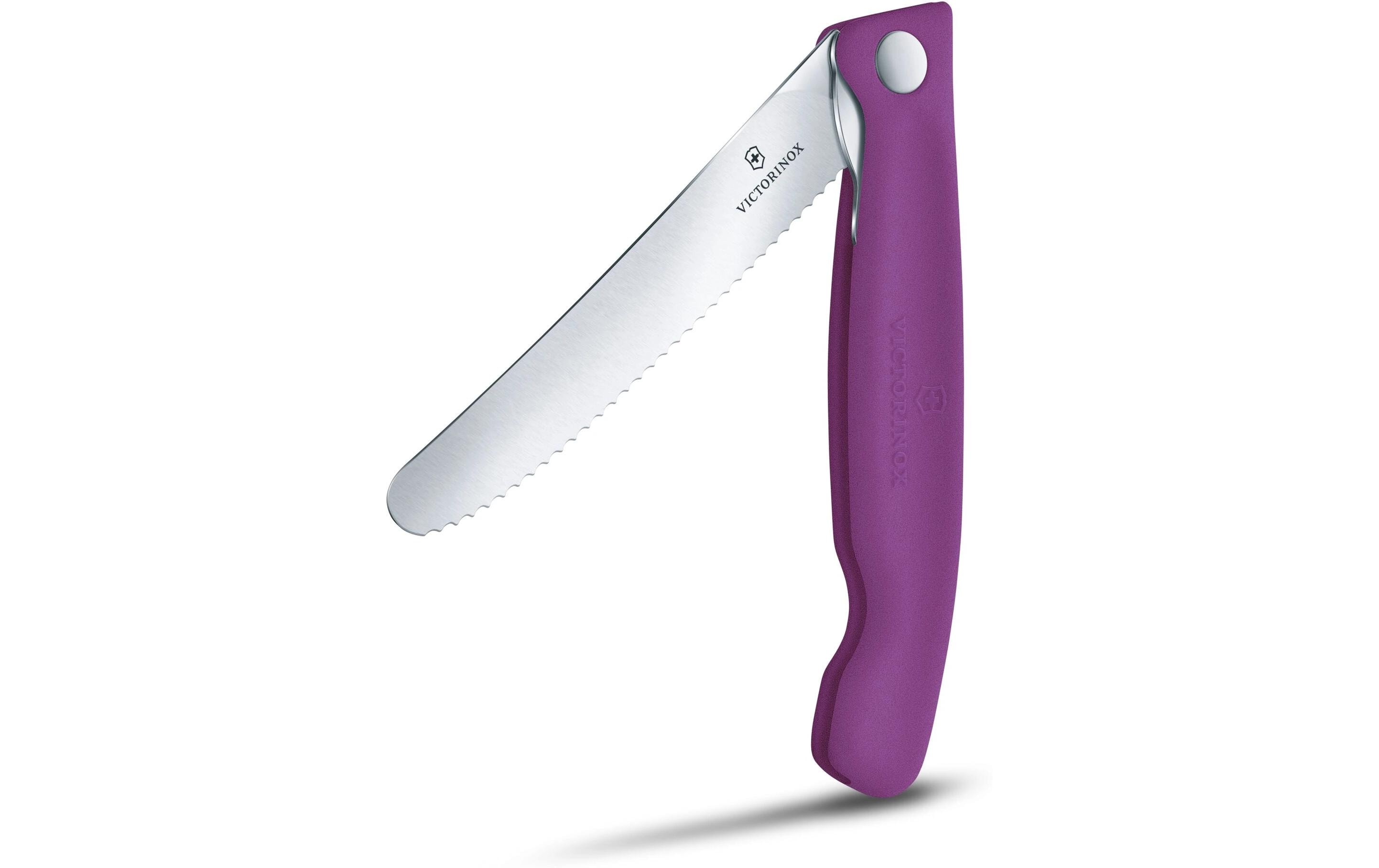 Victorinox Picknickmesser Swiss Classic, 11 cm, Violett