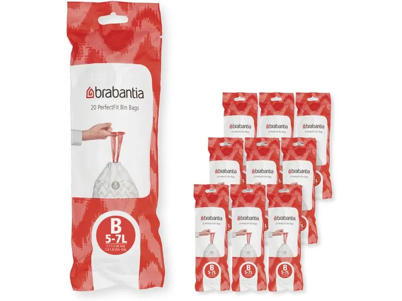 Brabantia Kehrichtsack PerfectFit B 5 l, 200 Stück