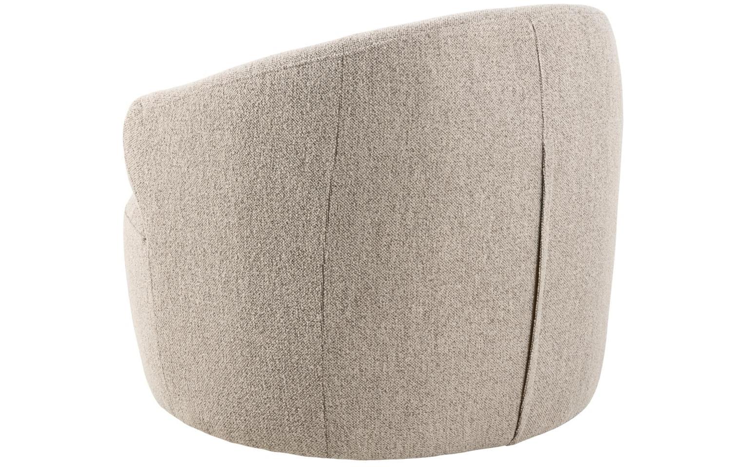 AC Design Sessel Westport Beige, 80 x 80 x 76.5 cm