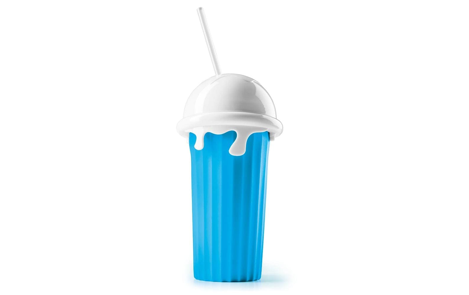 GOURMETmaxx Slushy Ice Maker 0.33 l, Blau/Weiss