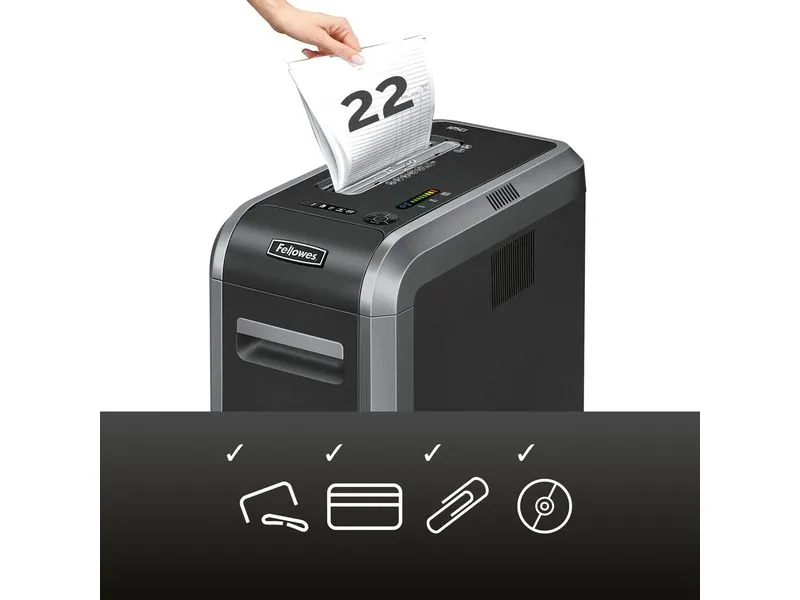 Fellowes Aktenvernichter 125Ci P-4, 20 Seiten Fellowes Aktenvernichter 125Ci P-4, 20 Seiten