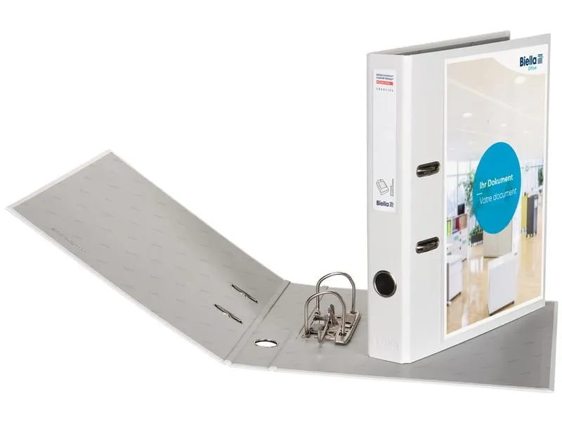 Biella Bundesordner Creative A4 4 cm, Weiss Biella Bundesordner Creative A4 4 cm, Weiss