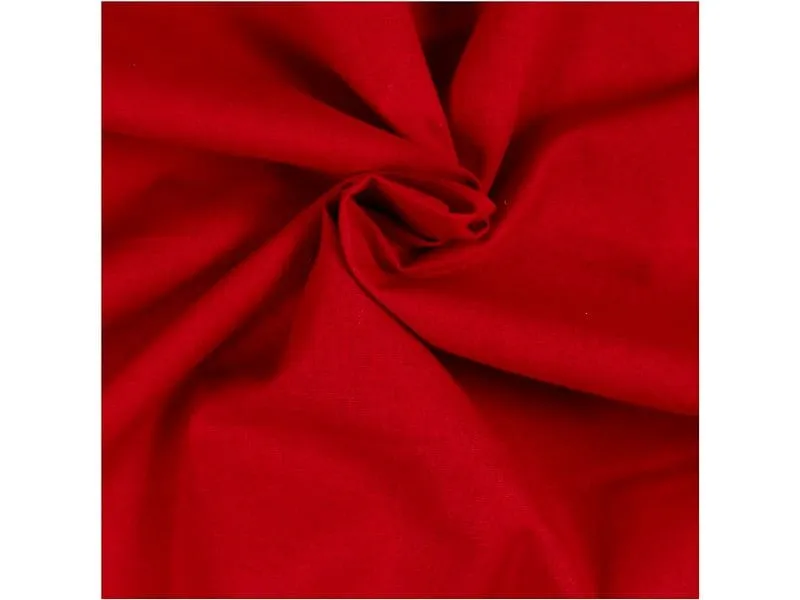 Creativ Company Stoff 145 cm x 200 cm, Rot