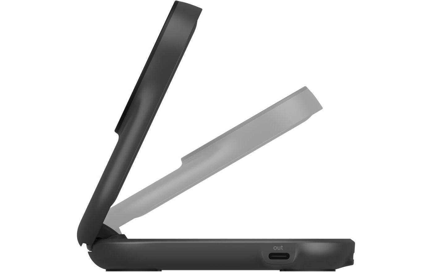 Belkin Wireless Charger UltraCharge 2in1 rund, Schwarz