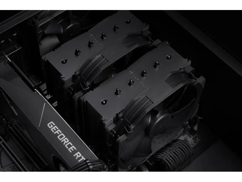 Noctua CPU-Kühler NH-D15 chromax.black Noctua CPU-Kühler NH-D15 chromax.black