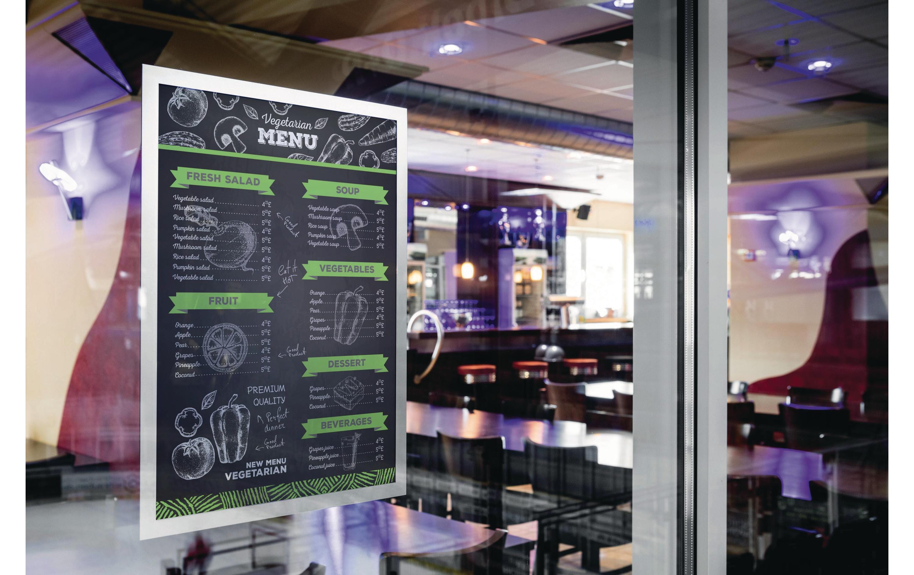 DURABLE Präsentationsrahmen Duraframe Sun A3 Silber DURABLE Präsentationsrahmen Duraframe Sun A3 Silber