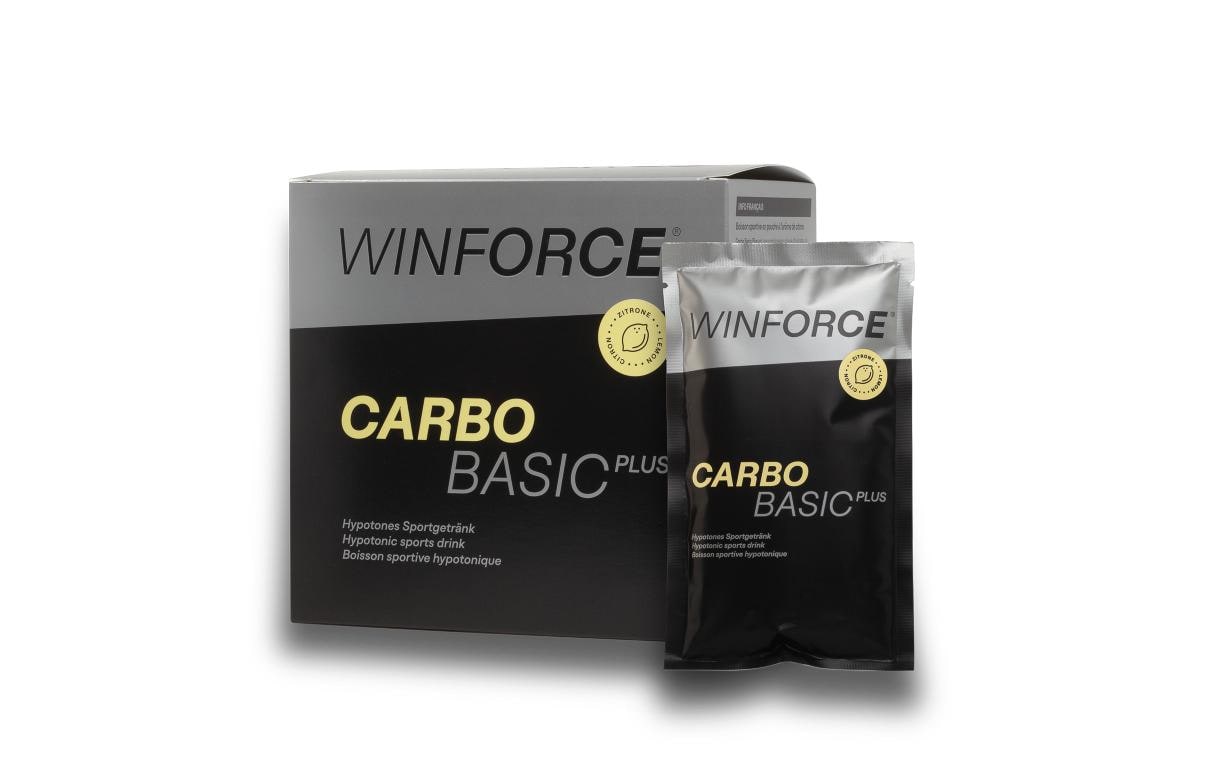WINFORCE Pulver Carbo Basic Plus Zitrone, 10 Stück