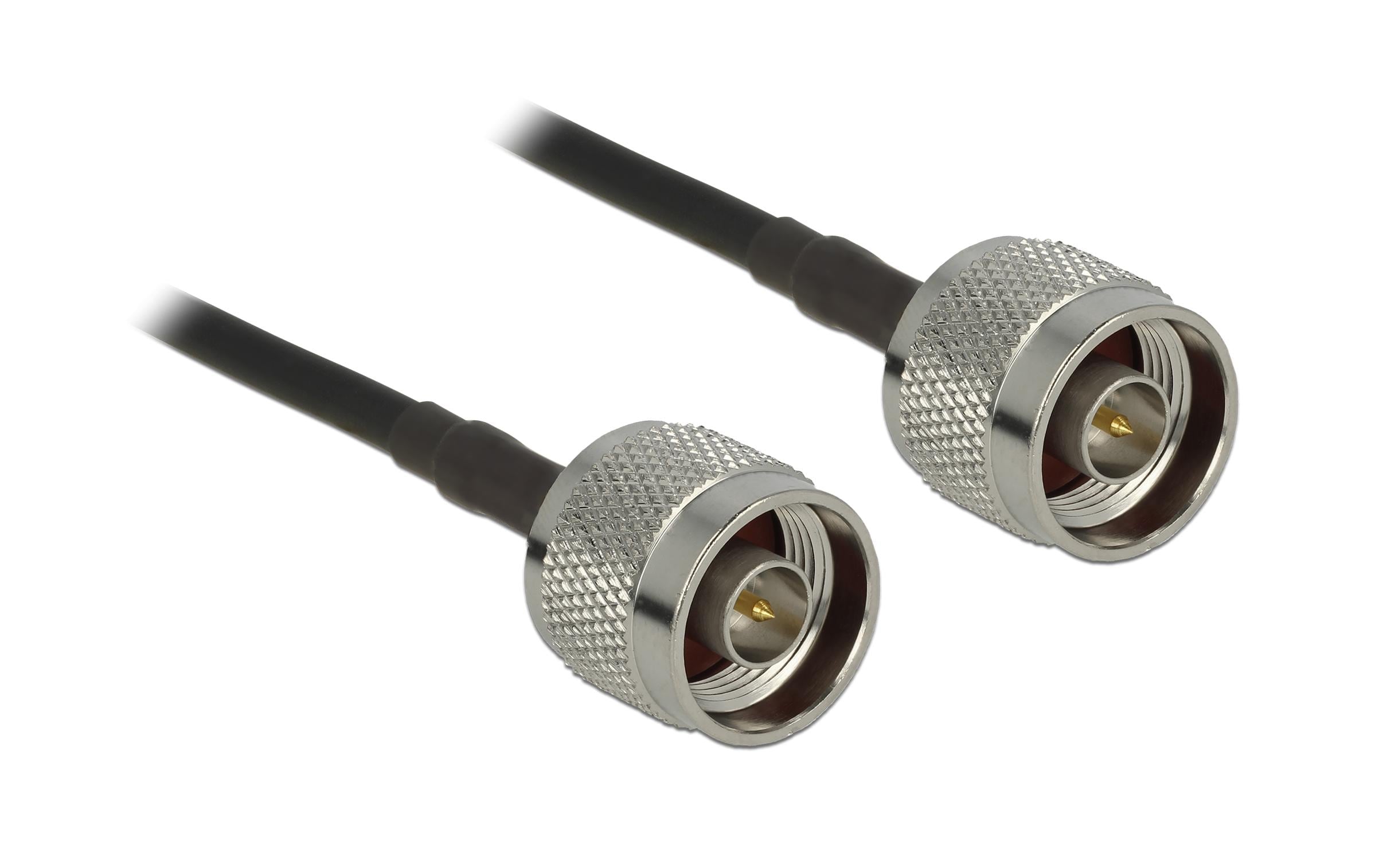 Delock Antennenkabel LMR195 N-Type zu N-Type, 1 m Delock Antennenkabel LMR195 N-Type zu N-Type, 1 m